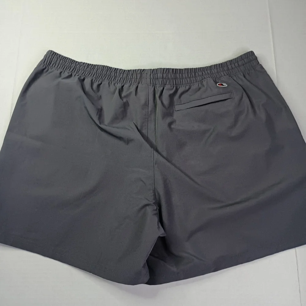 Champion Nineiron Classic Woven Shorts Men's Size 2XL XXL Gray Drawstring